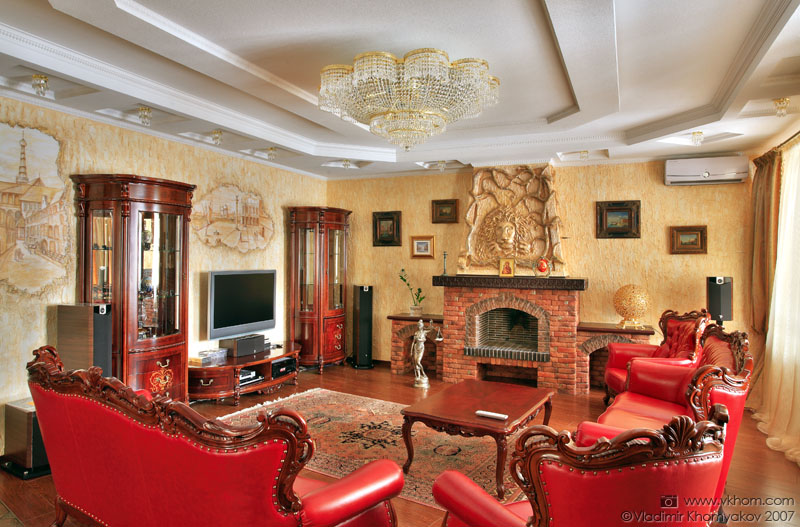 Interior  reception-room (classic style)