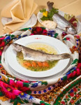 Rostov fish soup (trout)