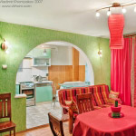 Red dining-room